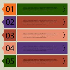 Flat radiant orchid banners