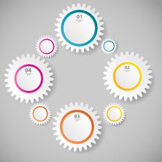 Infographic business template vector illustration N644