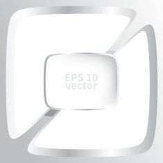 3D geometrical speech bubble vector message icon background N8