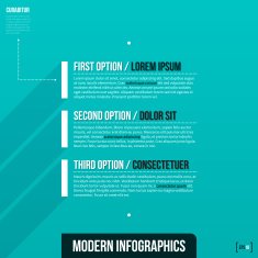 Abstract infographics banner design N67