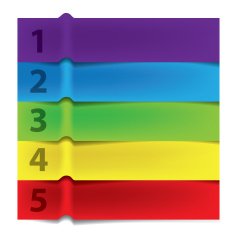 paper infographic banner vector