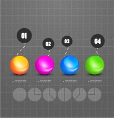 Modern creative infographic design