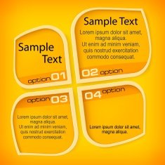 Banners with four options N2