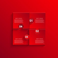 Vector modern puzzle icons background N8