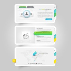 Personal Portfolio template with icons