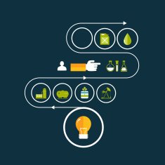 Set vector icons of fuel and petroleum industries N4