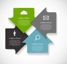 Infographic Templates for Business Vector Illustration N1765