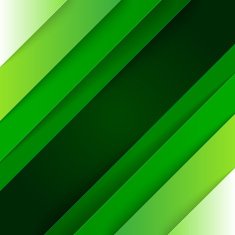 Abstract green paper triangle shapes background