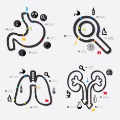 medicine infographic N119