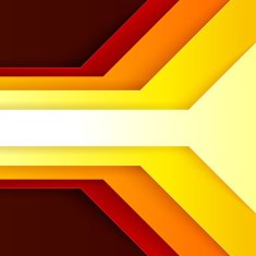 Abstract red orange and yellow paper triangle shapes background N2