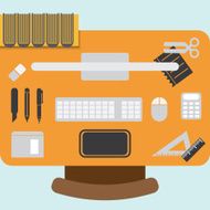 workstation design element