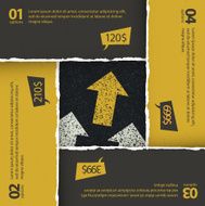 Asphalt texture under torn paper plates Options composition ve