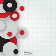 Abstract background overlaid with circles