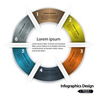 Modern infographics options banner N735
