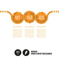 Modern RIbbon Workflow Options Banner with Gem