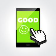 Good job idea display on High-quality smartphone screen Smile N2