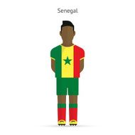 Senegal football player Soccer uniform N2