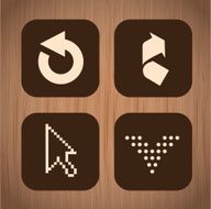 arrows buttons N8