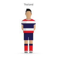 Thailand football player Soccer uniform N2