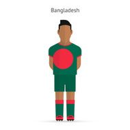 Bangladesh football player Soccer uniform N2