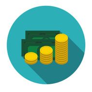 Money Flat Design Concept Vector Illustration N3