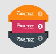 Vector infographics options banner 1 2 3 N5