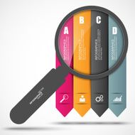 Infographics vector design template N382