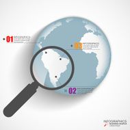 Infographics vector design template N383
