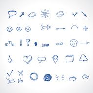 hand drawing icons N2