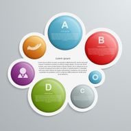 Infographic design template N199