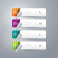 Infographics vector design template N384