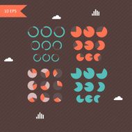 metaball colorful round diagram infographics N164