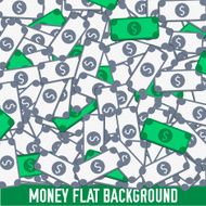 flat money background concept Vector illustration N2