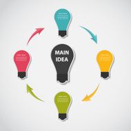 Infographic Templates for Business Vector Illustration N1802