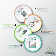 Modern infographics options banner N738