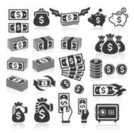 Set of money icons N2