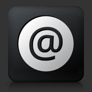 Black Square Button with Icon