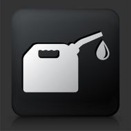 Black Square Button with Fuel Icon N2
