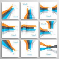 Set of Modern Infographics Elements N29