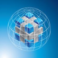 Cubes in cyber sphere