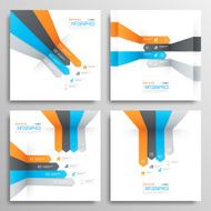 Set of Modern Infographics Elements N30