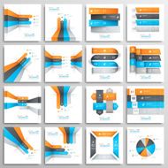 Set of Modern Infographics Elements N31