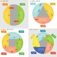 info graphic business circles