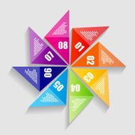 Infographic Templates for Business Vector Illustration N1812