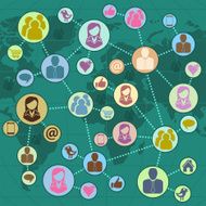 Social network concept N15