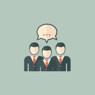 Communication flat icon N2