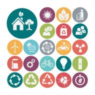 Ecology and recycle icons vector N2