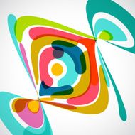 abstract colorful retro pattern background for design