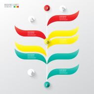 Modern infographics template N110