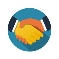 Handshake illustration